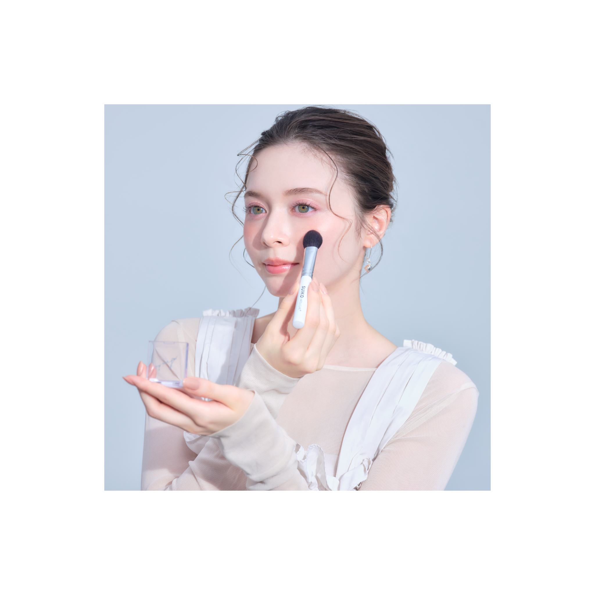 熊野筆 マルチチークブラシ